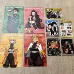 【おまけの最終値下げ】鬼滅の刃　ポストカード　ステッカー