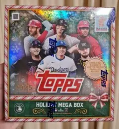 【箱のみ】2025 MLB TOPPS HOLIDAY MEGA BOX
