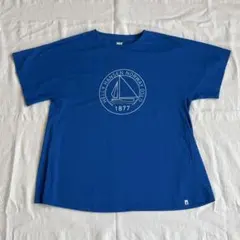 ヘリーハンセンTシャツ レディース L ブルー ヨットロゴ サンプル品 正規品のサムネイル