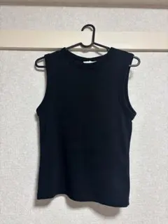 ZARA ブラック タンクトップ Lサイズのサムネイル