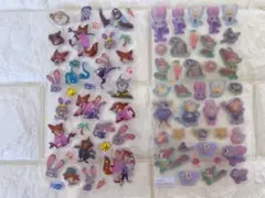 正規品 ディズニー ズートピア プチドロップステッカー コットンパフィーシール