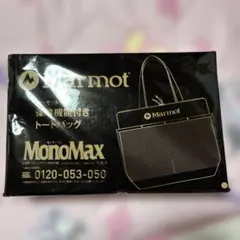 Marmot 保冷機能付きトートバッグ MonoMax付録