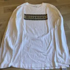 BILLABONG 長袖カットソー M ホワイト