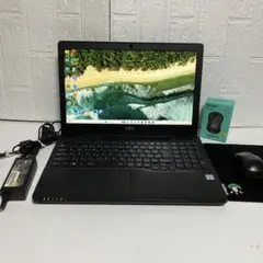 Windows11オフィス付きCorei7メモリ8GB SSD256GB 富士通