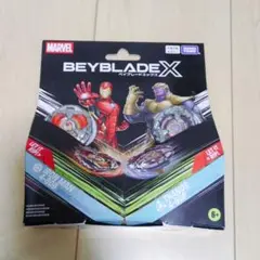 ベイブレードX コラボ MARVEL アイアンマン/サノス