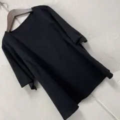 サンプル品レディース 半袖 カットソー ブラック