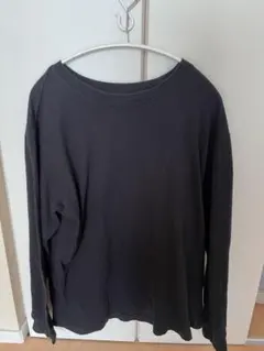 ブラック ロングスリーブ Tシャツ M