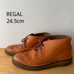 【限定レア】REGAL リーガル W49C 栃木レザー チャッカブーツ 24.5