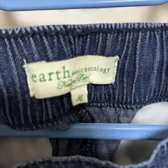 earth music&ecology ダークブルー ワイドパンツ M