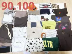 ベビー服まとめ売り　キッズ服まとめ売り　Tシャツ　90cm 100cm 28点