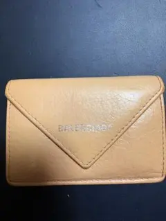 BALENCIAGA バレンシアガ 三つ折財布 ペーパーミニウォレット ベージュのサムネイル