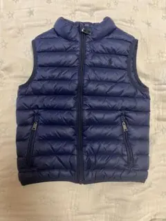 POLO RALPH LAUREN ネイビー ダウンベスト キッズ