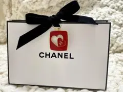 ★CHANEL ハート型チャーム付きギフトバッグ★バレンタイン・ホワイトデー仕様