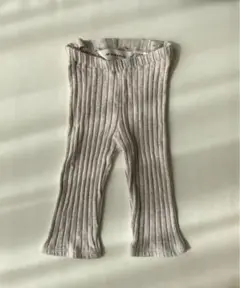 リブ パンツ