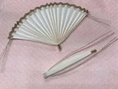 送料込 料理敷紙 扇子 5個セット 増量可