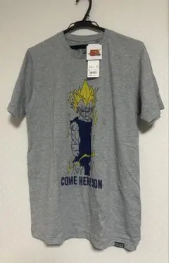 週刊少年ジャンプ50周年 魔神 ベジータ Tシャツ グレー L
