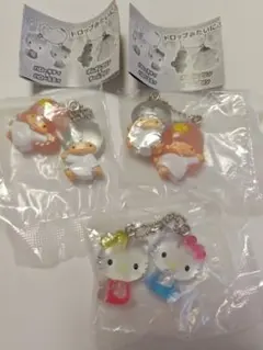 カプセルトイ ガチャガチャ サンリオ なかよしドロップチャーム 3点セット