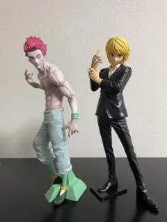 キズ有り　ハンターハンター　グランディスタ　フィギュア　ヒソカ　クラピカ