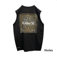 Hurleyハーレータンクトップノースリーブレオパード柄スクエアプリントロゴのサムネイル