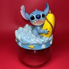 スティッチフィギュア ガラスの小物入れ ディズニー