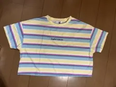ピンクラテTシャツ M（165）