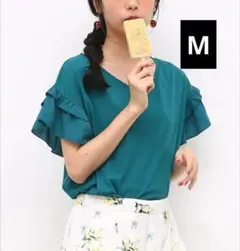 ROPÉ PICNIC フリル 半袖 カットソー Мサイズ