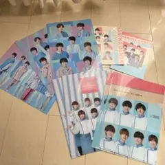 なにわ男子　ローソン　ノート　クリアファイル　まとめ売り