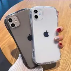 iPhone12miniケース カバー クリア 透明 iface風