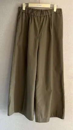 earth music&ecology ベージュワイドパンツ