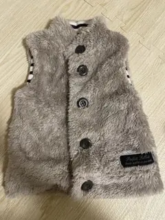 SOLBOIS ベビーベスト 90サイズ グレー