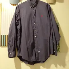 Ralph Lauren 長袖シャツ ネイビー Lサイズのサムネイル