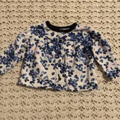 Petit Bateau 花柄カーディガン 18m