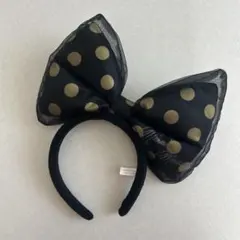 東京ディズニーリゾート 水玉リボンカチューシャ