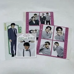 森本慎太郎 推しお守り1枚・ハッピー4カット2枚・推しおり1枚