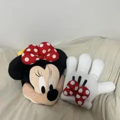 ディズニー ミニーファンキャップ ＆ グローブ手袋