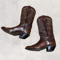 70s TONYLAMA トニーラマ ウエスタンレザーブーツ リザードブラウン