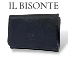 イルビゾンテ　黒 レザー カードケース