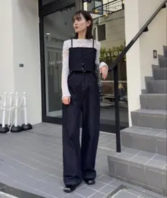 mystic マルチWAYデニム ビスチェ デニムパンツ セットアップ - メルカリ