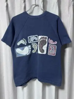 b*y様 60s 70s ニコちゃん ヴィンテージ 半袖スウェット - メルカリ