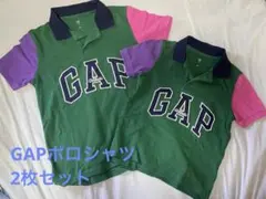 GAP キッズ ポロシャツ 2点セット M/XS