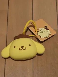 ポムポムプリン シリコンキーホルダー 小物入れ コインケース
