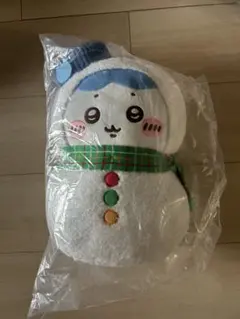 ハチワレ 雪だるま ぬいぐるみ