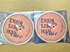 チェンソーマン　カフェ　特典　コースター　ポチタ　2枚セット