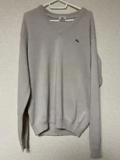 LACOSTE Vネック ニット セーター