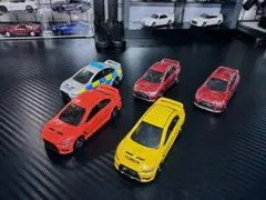 トミカ 三菱 ランサーエボリューションX 5台セットのサムネイル