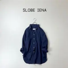 SLOBE IENA European Linen レギュラーシャツ 麻のサムネイル