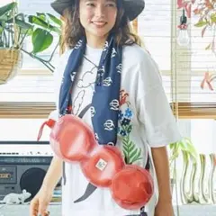 ゴーフローキャラバン　みかん　タグ付き　未使用　ショルダー　バッグ　鞄のサムネイル