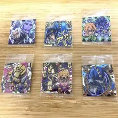 ジョジョ　ウエハースシール　黄金の風　ジョルノ　ブチャラティなど6枚