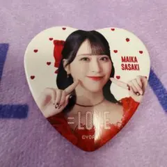 イコラブ =LOVE 佐々木舞香 缶バッジ とくべちゅ、して - メルカリ
