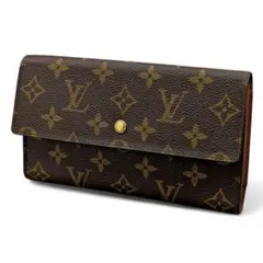 外観美 ルイヴィトン ポルトトレゾール インターナショナル モノグラム 長財布②